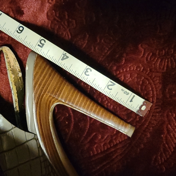 ๐ Jessica Simpson Size 8 Alligator Print High Heels - Picture 9 of 13